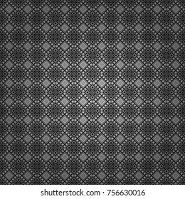 Vector seamless rhombus and tiles parquet texture in gray, black and white colors (chevron various).