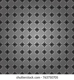 Vector seamless rhombus and tiles parquet texture in white, gray and black colors with various chevron.