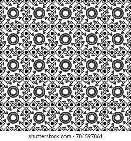 Vector seamless rhombus and tiles parquet texture in gray, black and white colors (chevron various).