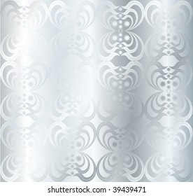 Vector Seamless Silver Texture Stock Vector (Royalty Free) 39439471 ...