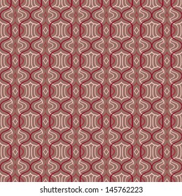 Vector seamless simple Moroccan pattern in organic brown. Texture background for web, print, wall home decor, fall fashion textile, fabric, wedding invitation, wrapping paper, decals, ceramic tile