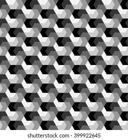 Vector seamless simple pattern background.black and white color.monochrome