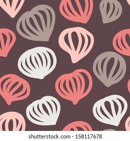Vector seamless simple pattern. Curtain design. Modern stylish texture. Repeating abstract background. 
