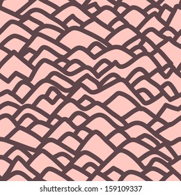 Vector seamless simple pattern. Curtain design. Modern stylish texture for textile . Repeating abstract background. 