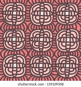 Vector seamless simple pattern. Curtain design. Modern stylish texture for textile . Repeating abstract background. 