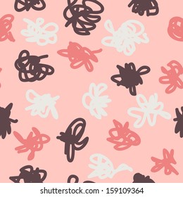 Vector seamless simple pattern. Curtain design. Modern stylish texture for textile . Repeating abstract background. 