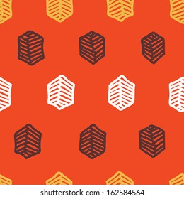 Vector seamless simple pattern. Curtain design. Modern stylish texture for textile . Repeating abstract background. 