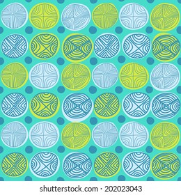 Vector seamless simple pattern. Curtain design. Modern stylish texture for textile . Repeating abstract background.  
