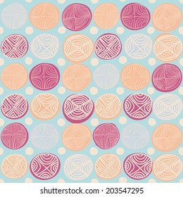 Vector seamless simple pattern. Curtain design. Modern stylish texture for textile . Repeating abstract background. 