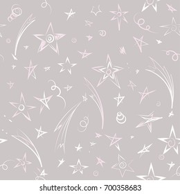 Vector seamless sprocket background. Hand drawing