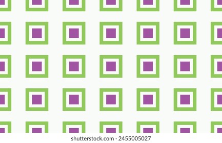 Vector Seamless Square Pattern Background For Wallpaper, Wrapping Paper