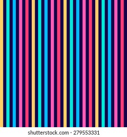 Vector seamless striped paper vintage color pattern