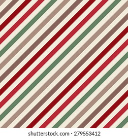 Vector seamless striped paper vintage color pattern