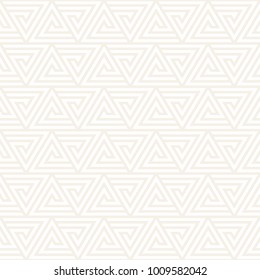 Vector seamless stripes subtle pattern. Modern stylish texture with monochrome trellis. Repeating geometric hexagonal grid. Simple lattice graphic design.
