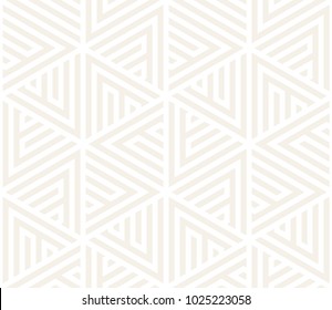 Vector seamless subtle gray pattern. Modern stylish texture. Repeating geometric tiles from striped triangle elements
