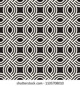 Vector seamless subtle lattice pattern. Modern stylish texture with monochrome trellis. Repeating geometric grid. Simple graphic design background. 
