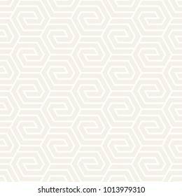 Vector seamless subtle pattern. Modern stylish texture with monochrome trellis. Repeating geometric hexagonal grid. Simple lattice graphic design.