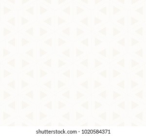 Vector seamless subtle pattern. Modern stylish texture. Repeating geometric tiles from striped triangle elements
