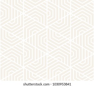 Vector seamless subtle pattern. Modern stylish texture. Repeating geometric tiling from striped triangle elements