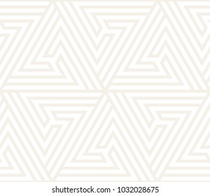 Vector seamless subtle pattern. Modern stylish texture. Repeating geometric tiling from striped triangle elements