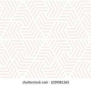 Vector seamless subtle pattern. Modern stylish texture. Repeating geometric tiling from striped triangle elements