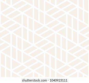 Vector seamless subtle pattern. Modern stylish abstract texture. Repeating geometric tiles from striped elements