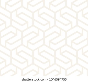 Vector seamless subtle pattern. Modern stylish abstract texture. Repeating geometric tiles from striped elements