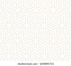 Vector seamless subtle pattern. Modern stylish abstract texture. Repeating geometric tiles from striped elements
