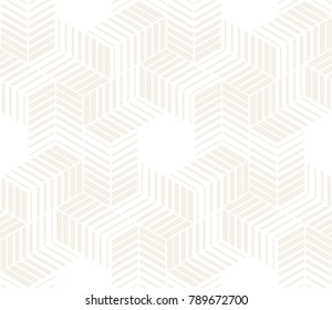 Vector seamless subtle pattern. Modern stylish abstract texture. Repeating geometric tiles from striped elements
