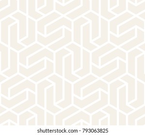 Vector seamless subtle pattern. Modern stylish abstract texture. Repeating geometric tiles from striped elements
