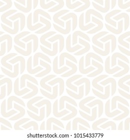 Vector seamless subtle stripes pattern. Modern stylish texture with monochrome trellis. Repeating geometric hexagonal grid. Simple lattice graphic design.