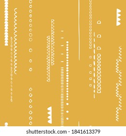 Vector seamless surface pattern design Childish background Trendy customized color Childhood hipster Boho theme Scandinavian style geometric abstract pattern For printing on paper and fabric
