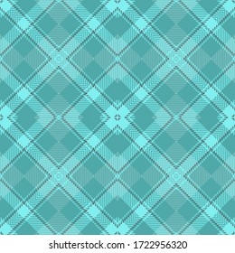 Vektornahtloses Tartan-Muster. Weihnachtshintergrund. Nahtlose Tartan Plaid. Geometrisches Modedesign. Abstraktes Weihnachtsmuster. Scottish Woven Texture. Klassisches Tartan Nahtloses Muster.