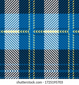Vector Seamless Tartan Pattern. Vintage Christmas Background. Seamless Tartan Plaid. Fashion Geometric Design. Christmas Abstract Pattern. Scottish Woven Texture. Classic Tartan Seamless Pattern.