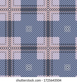 Patrón Tartán sin pérdida de brillo vectorial. Vintage Christmas Background. Tartán Plaid sin Maravilla. Diseño Geométrico De Moda. Patrón de resumen de Navidad. Textura tejida escocesa. Patrón clásico de Tartán sin foco.