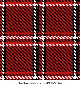 Vector seamless tartan plaid pattern. High-detail. Abstract colorful background for print onto fabric, wallpaper and textile.