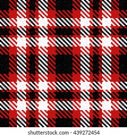 Vector seamless tartan plaid pattern. High-detail. Abstract colorful background for print onto fabric, wallpaper and textile.