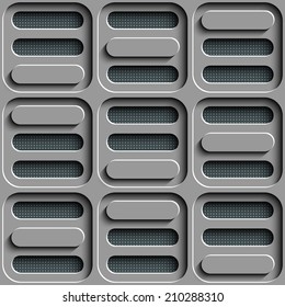 Vector Seamless Tech Background