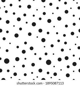 Black Dots On White Background Stock Vector (Royalty Free) 1702339108 ...