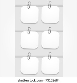 Vector seamless template for gallery