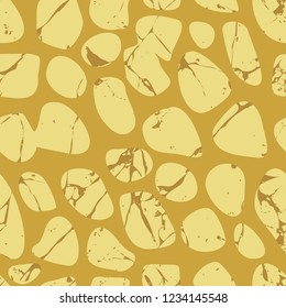 Vector seamless terrazzo floor marble pattern Mixed granite and quartz rocks and sprinkles Abstract vector background for print home decor, interior, architecture designs, fabric, textile, paper, wrap