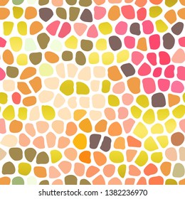 Vector seamless terrazzo pattern. Background with textured surface