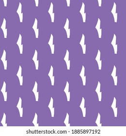 Vector seamless texture background pattern. Hand drawn, purple and white colors.