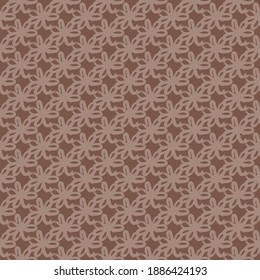 Vector seamless texture background pattern. Hand drawn and brown colors.