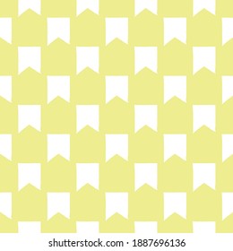 Vector seamless texture background pattern. Hand drawn, yellow and white colors.