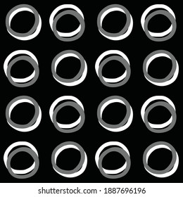 Vector seamless texture background pattern. Hand drawn, black, grey and white colors.