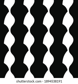 Vector seamless texture background pattern. Hand drawn, black and white colors.