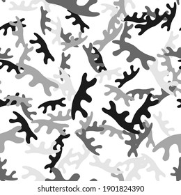 Vector seamless texture background pattern. Hand drawn, grey, black and white colors.