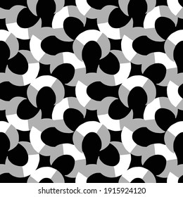 Vector seamless texture background pattern. Hand drawn, black, grey and white colors.