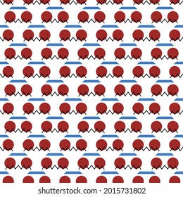 Vector seamless texture background pattern. Geometric and colored.